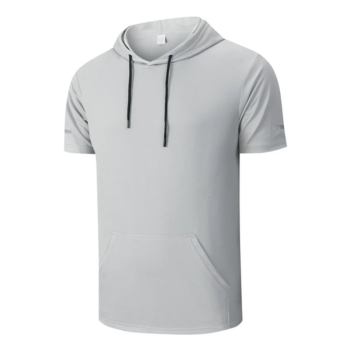 Quick-Dry Hooded Performance T-Shir