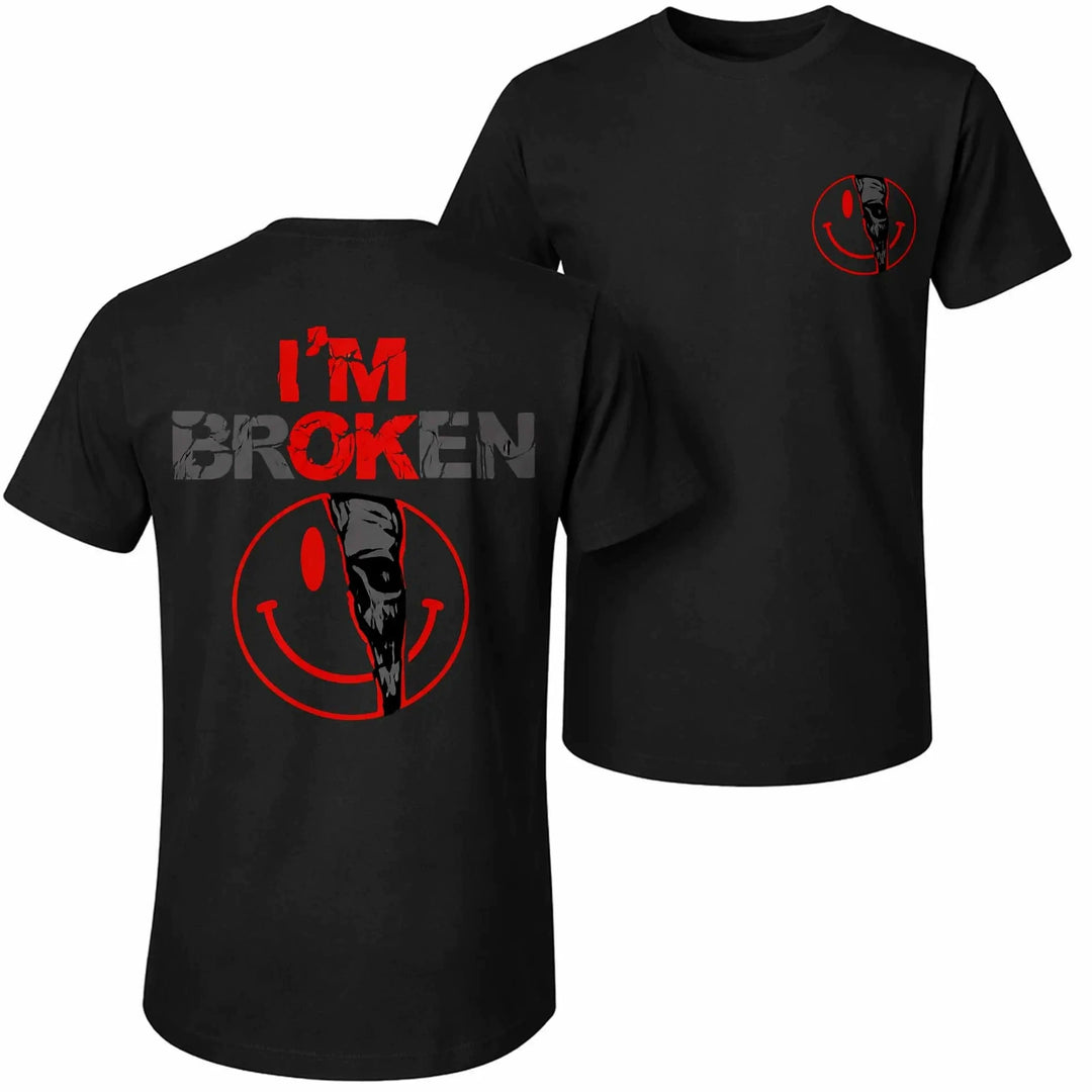 Broken Smile Graphic T-Shirt
