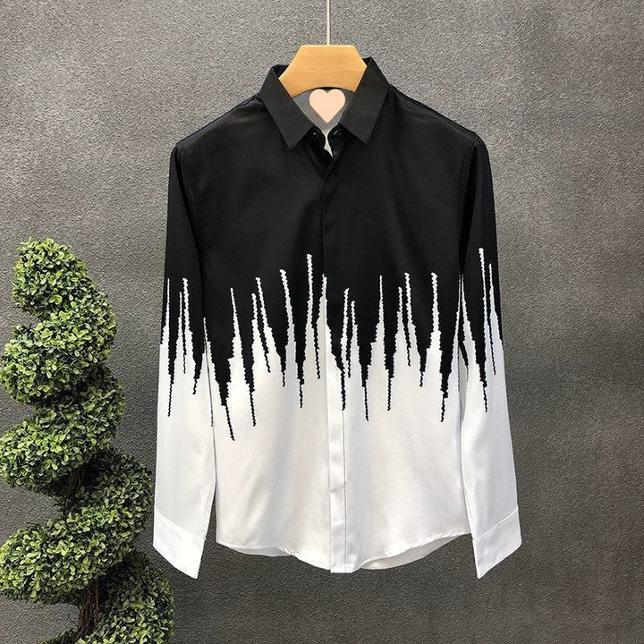 Black &amp; White Contrast Shirt