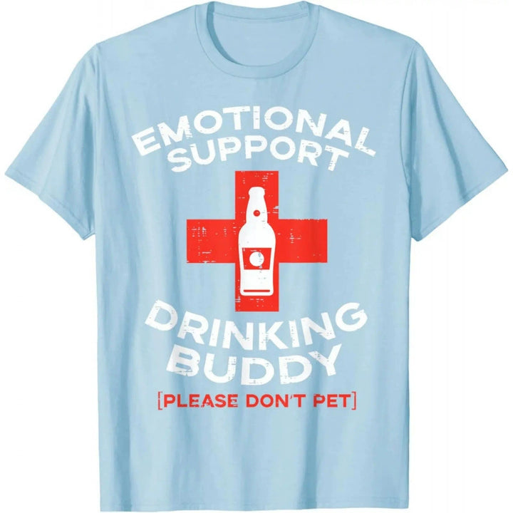 Funny Drinking Buddy Graphic T-Shirt