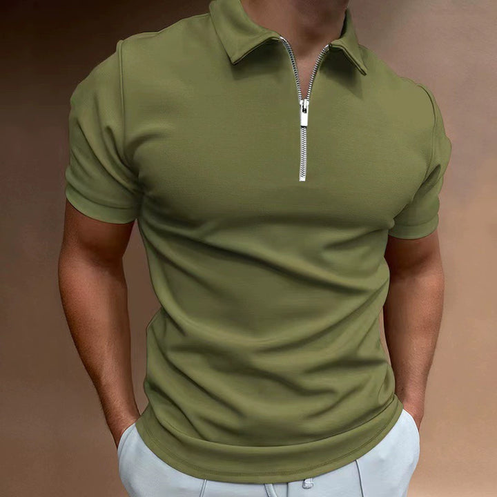 Men’s Zip Polo Shirt