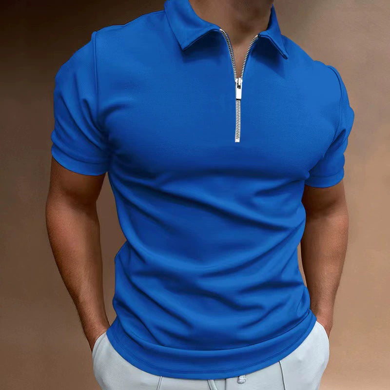 Men’s Zip Polo Shirt