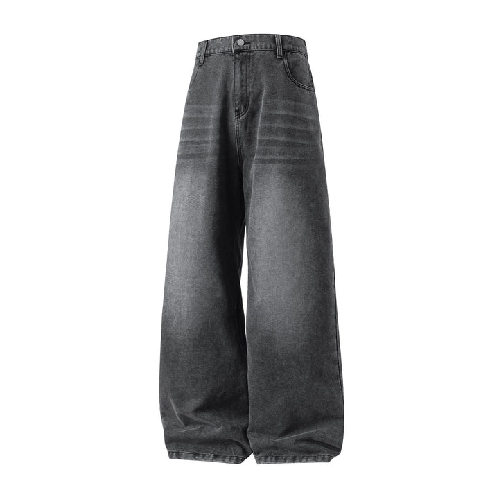 Vintage Curved-Leg Barrel Jeans