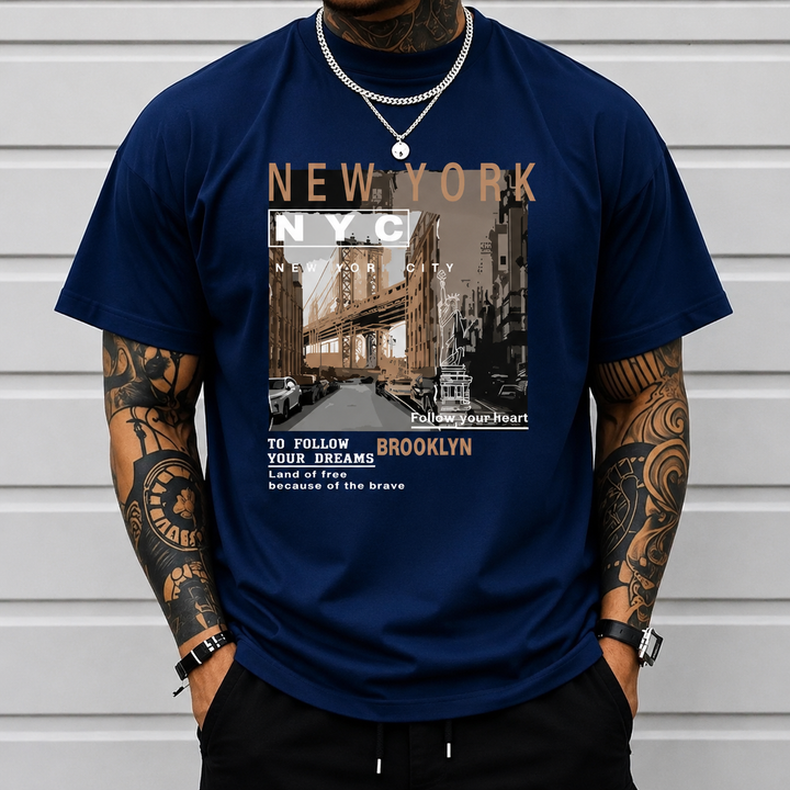 New York City Graphic Streetwear T-Shirt