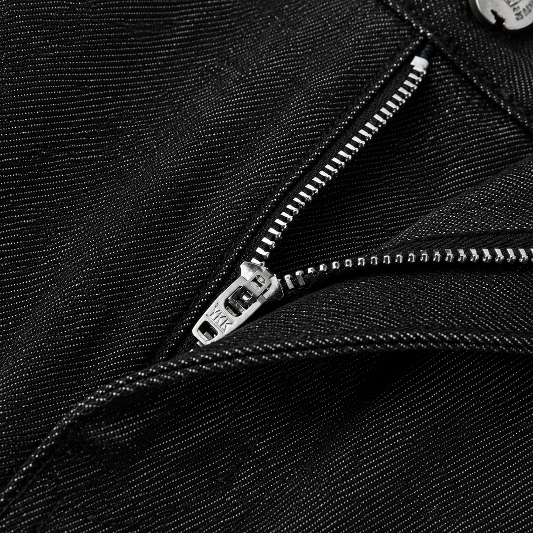 Vintage Black Straight Leg Jeans