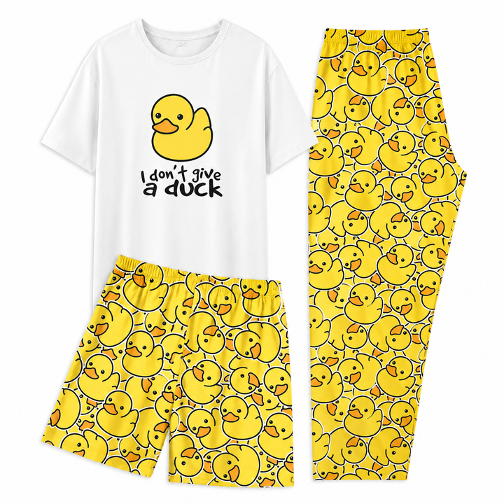 Little Yellow Duck Pajama Set