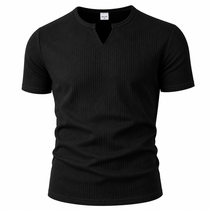 Slim Fit Knit T-Shirt
