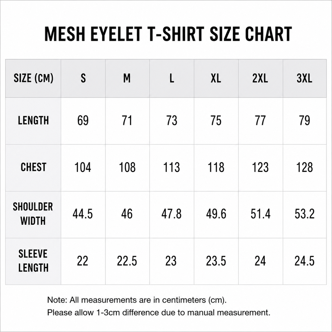 Breathable Mesh T-Shirt