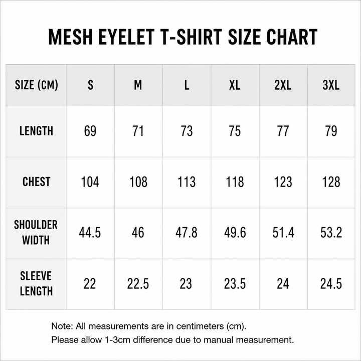 Breathable Mesh T-Shirt
