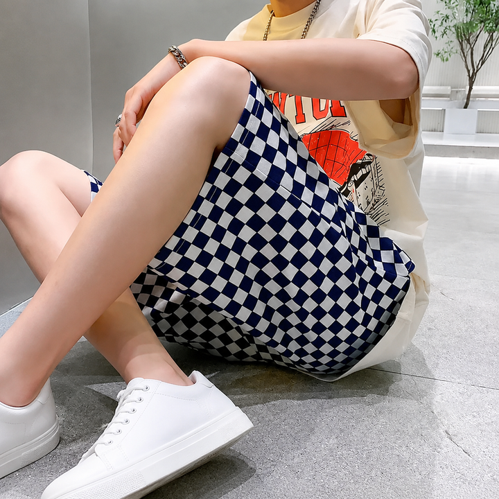 Men’s Color Block Loose Fit Sport Shorts