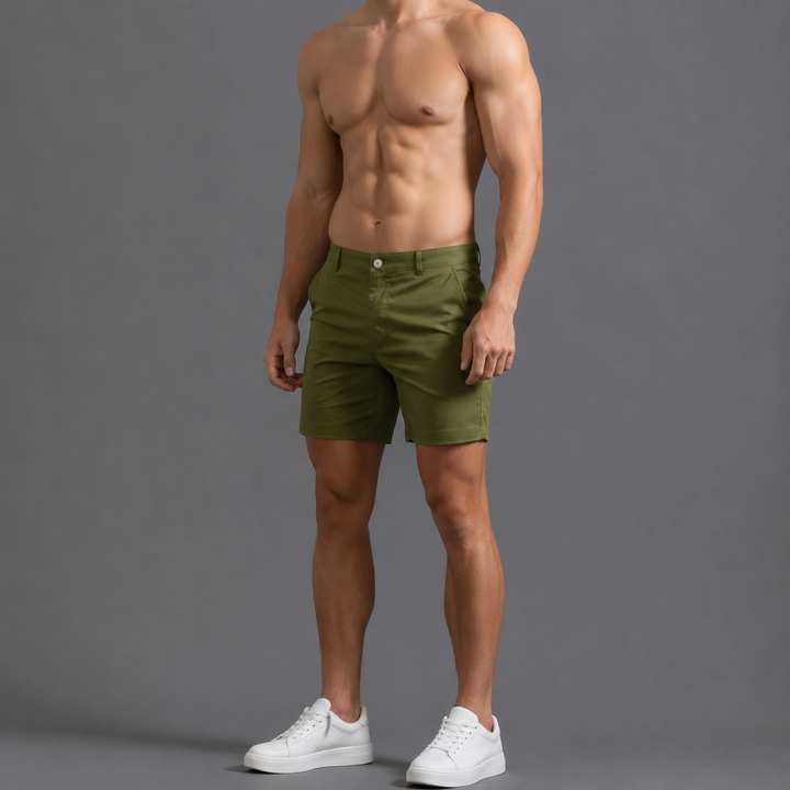 Men’s Premium Cotton Tailored Shorts