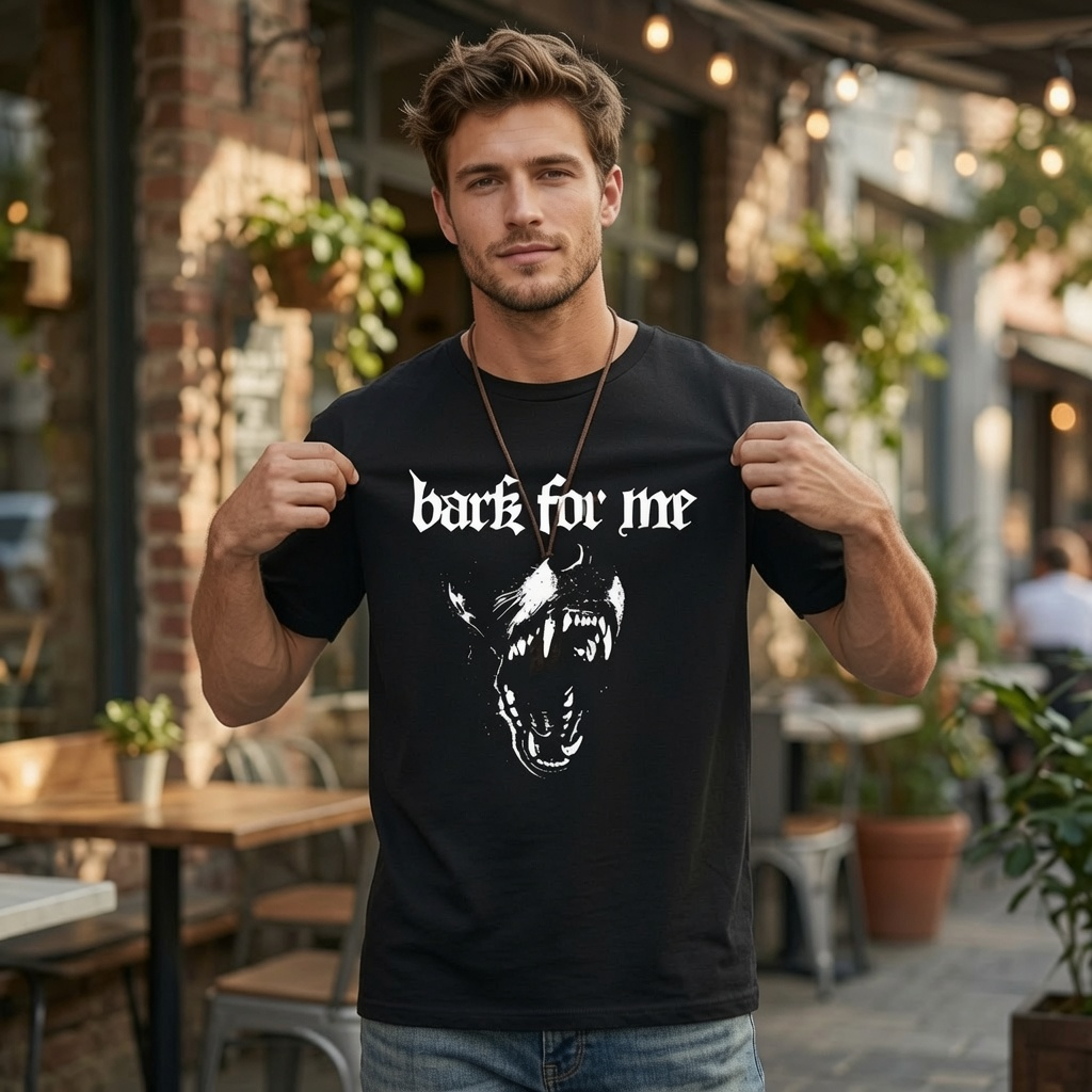 “Bark For Me” Graphic T-Shirt