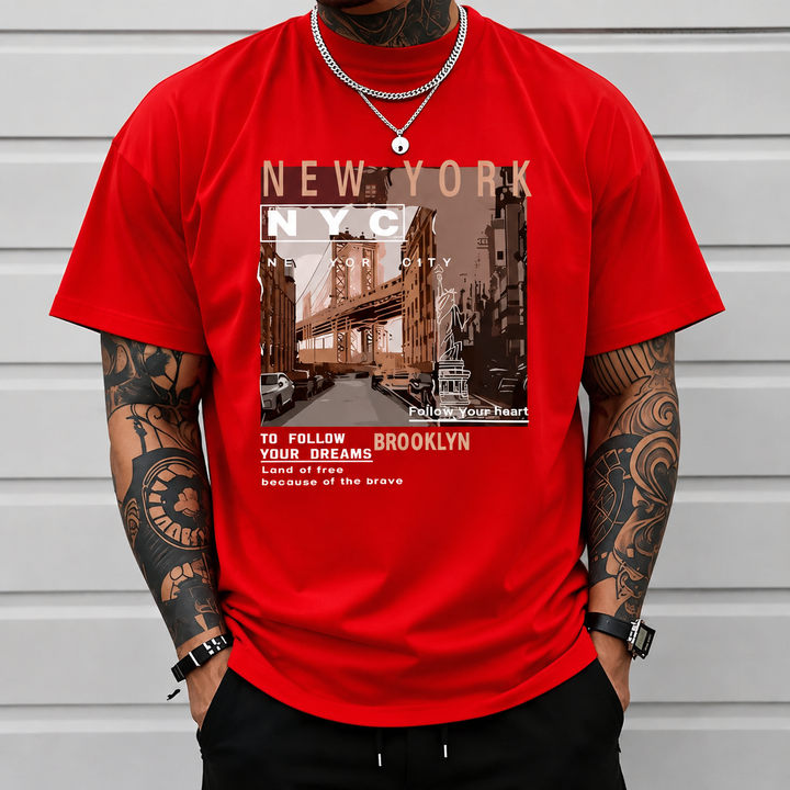 New York City Graphic Streetwear T-Shirt