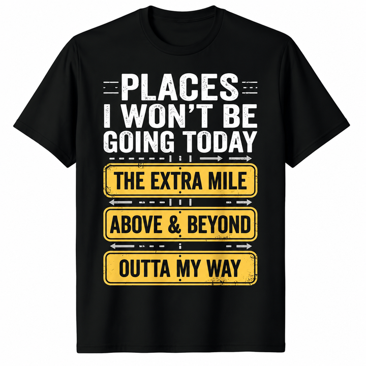 Funny Graphic Statement T-Shirt