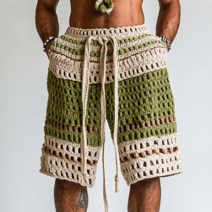 Printed Casual Athletic Shorts
