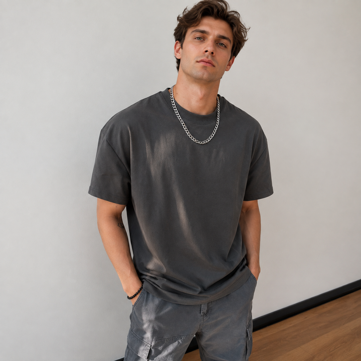 Heavyweight Structured Shoulder T-Shirt