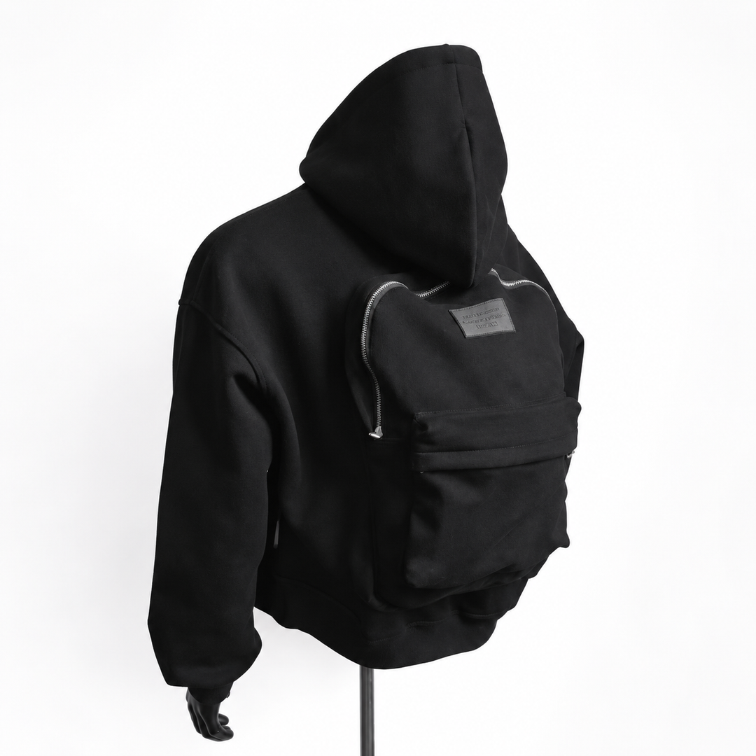Built-In Backpack Utility Hoodie