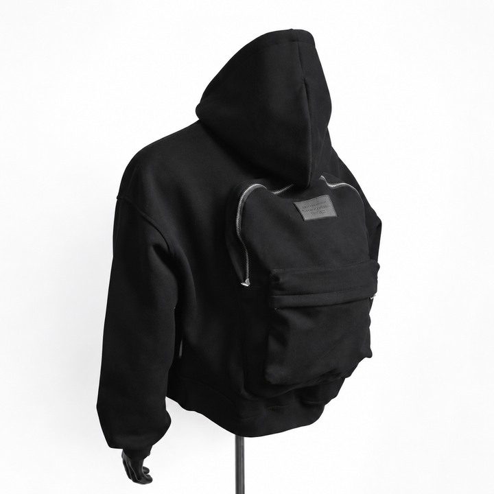 Built-In Backpack Utility Hoodie