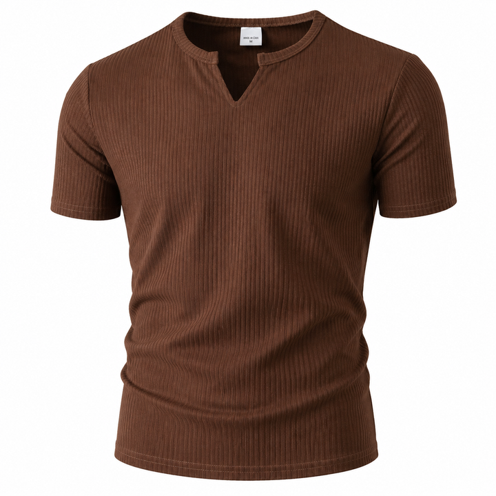 Slim Fit Knit T-Shirt