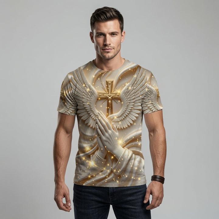 Men’s Angel Wings Graphic T-Shirt